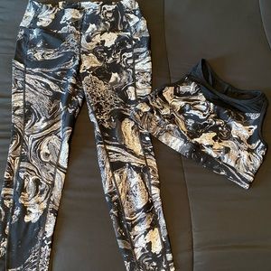TORRID Marble Workout Set